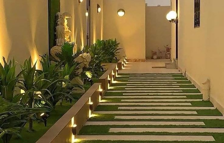 شركة تنسيق حدائق بحي الملقا الرياض