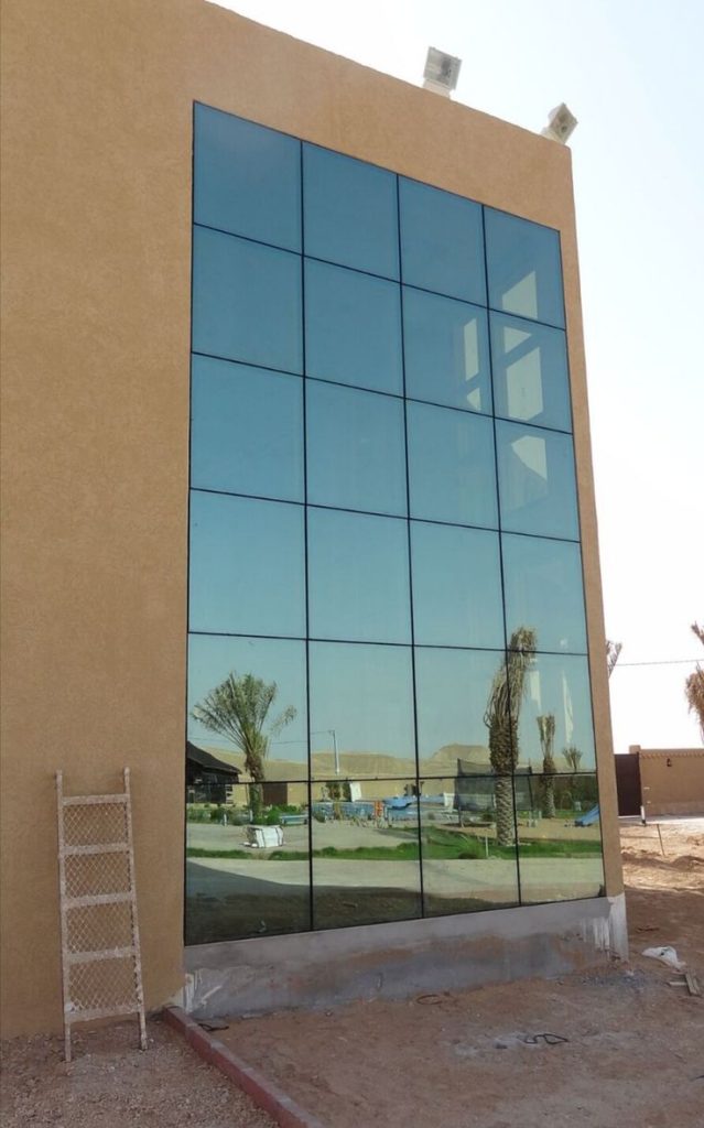 تركيب زجاج استركشر بابها