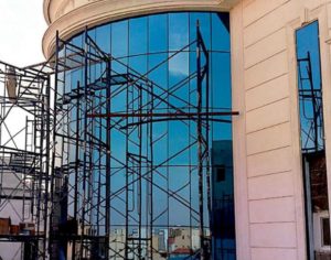 تركيب واجهات زجاج استركشر بجدة
