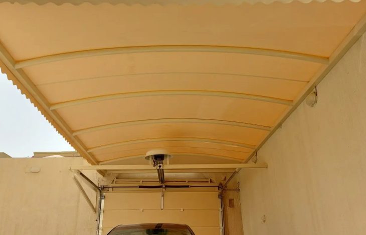 تركيب مظلات وسواتر بتبوك