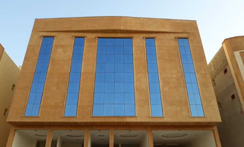 تركيب واجهات زجاج استركشر بحائل