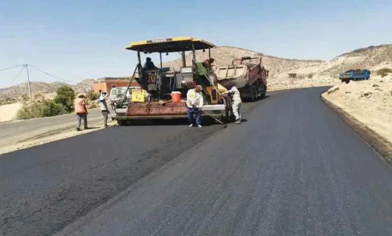 مقاول اسفلت بالخرج